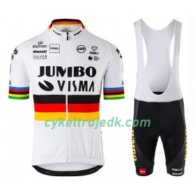 Cykeltøj + Bib Cykelshorts 2020 Team Jumbo-Visma UCI World Champion N001